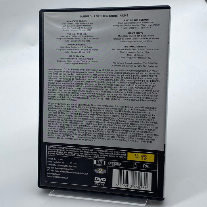 Harold Lloyd Kortfilmer DVD Samling - Homy Secondhand Online