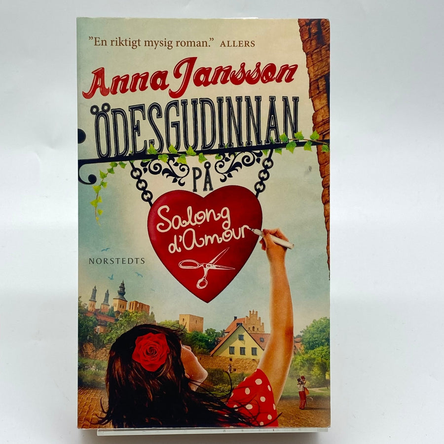 Anna Jansson Ödesgudinnan på Salong d'Amour Roman - Homy Secondhand Online