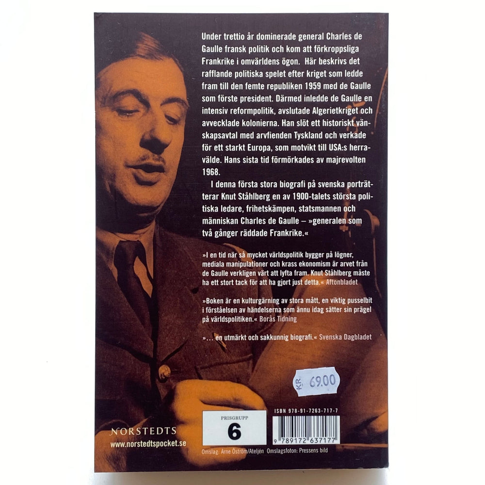 De Gaulle biografi av Knut Ståhlberg - Homy Secondhand Online