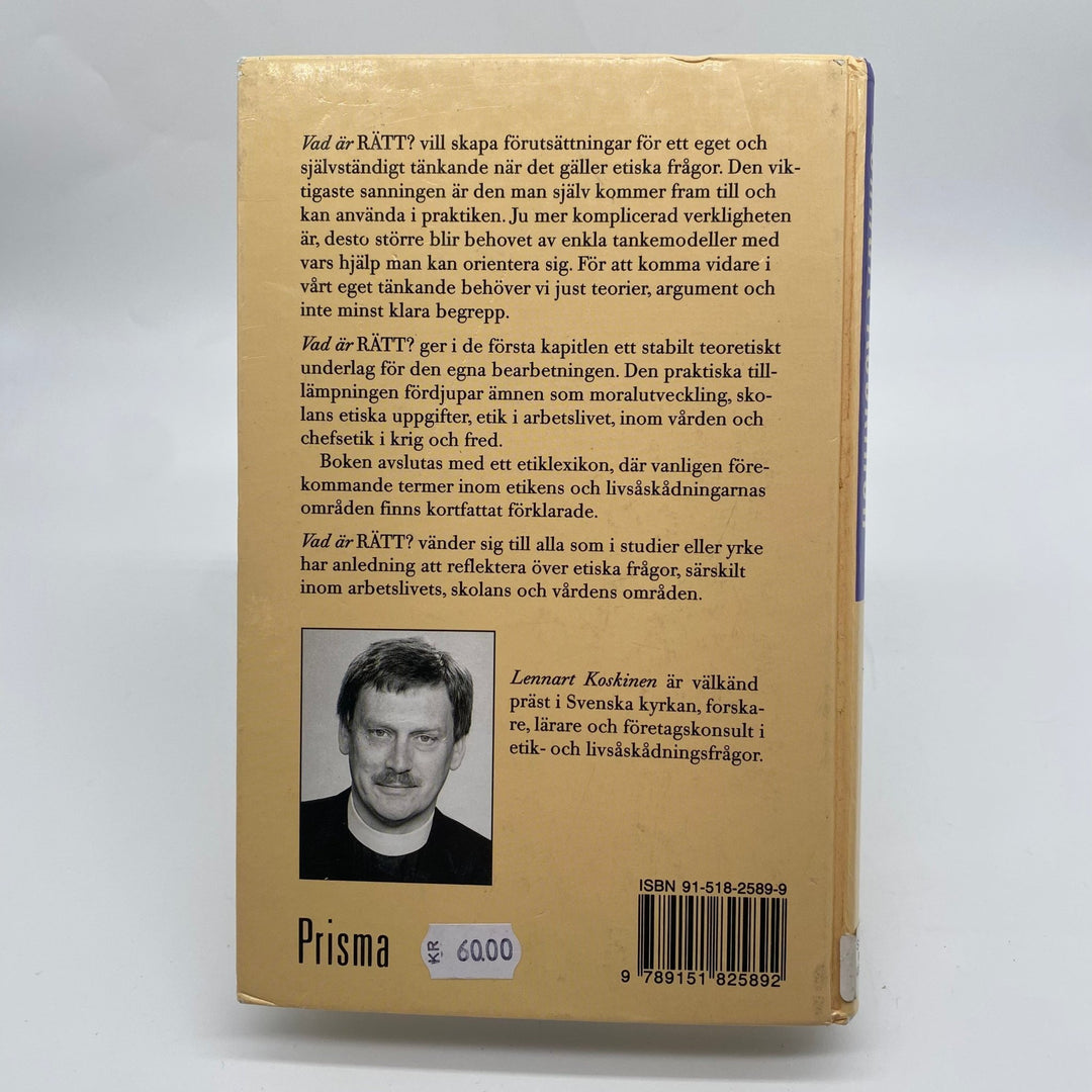 Lennart Koskinens Handbok i Etik - Homy Secondhand Online