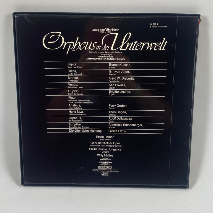 Vinylskiva Retro Orpheus i Underjorden