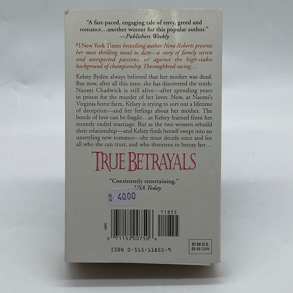 Nora Roberts True Betrayals Pocketbok - Homy Secondhand Online