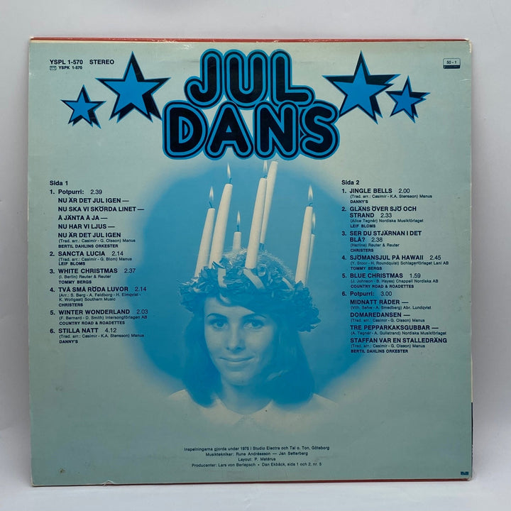 Retro Vinylskiva Juldans 1970 - talet RCA Victor - Homy Secondhand Online