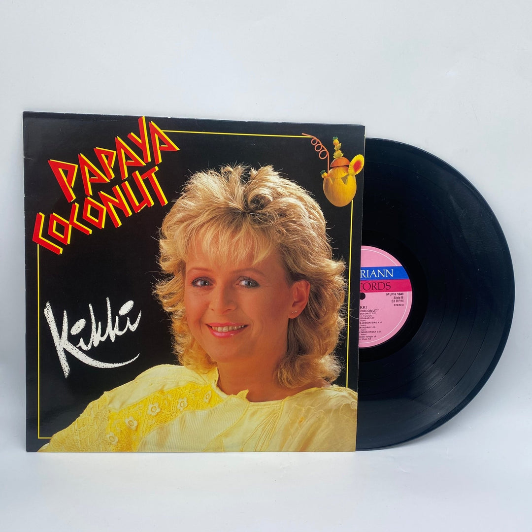 Kikki Danielsson Vinylskiva "Papaya Coconut" 1986 - Homy Secondhand Online