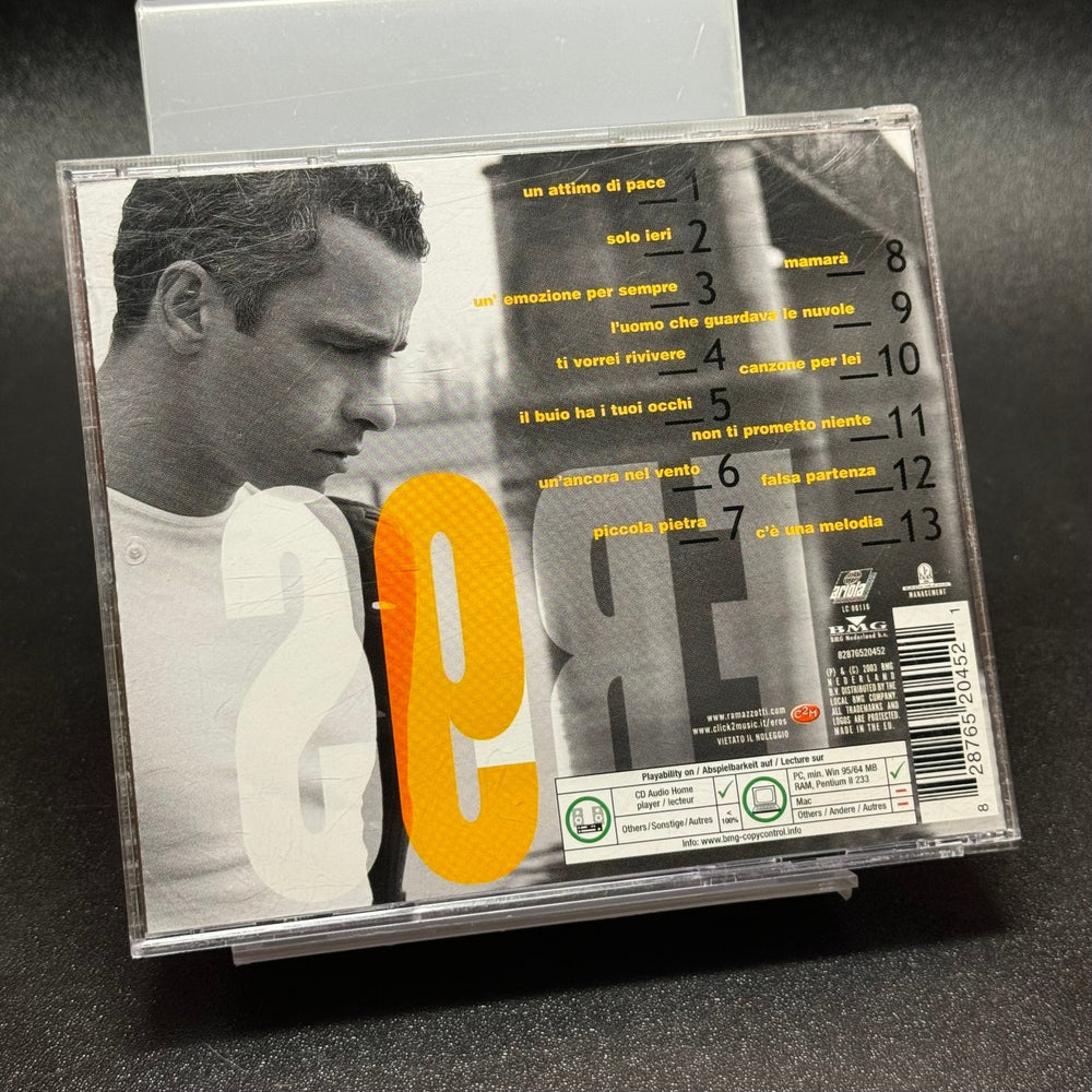 Eros Ramazzotti CD - Nostalgisk Italiensk Popmusik - Homy Secondhand Online