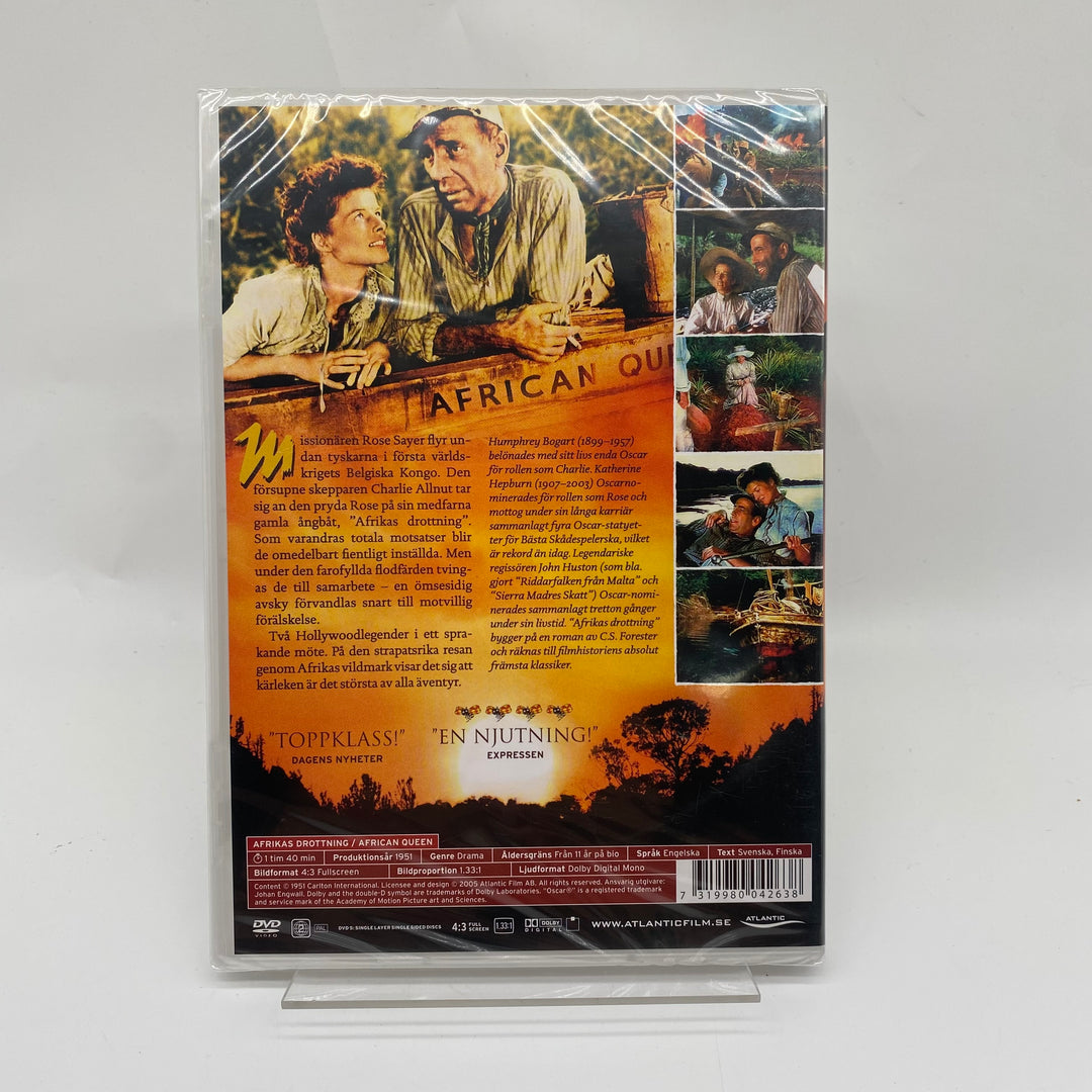 Afrikas Drottning DVD Retro Klassiker Nyskick