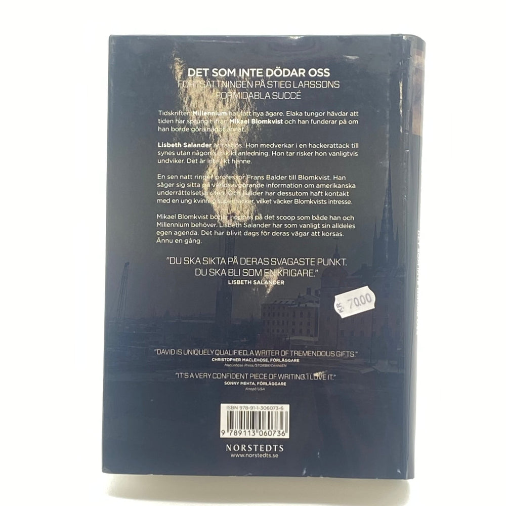 David Lagercrantz Millennium kriminalroman - Homy Secondhand Online