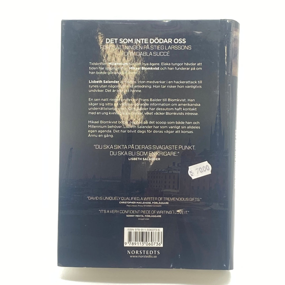 David Lagercrantz Millennium kriminalroman - Homy Secondhand Online