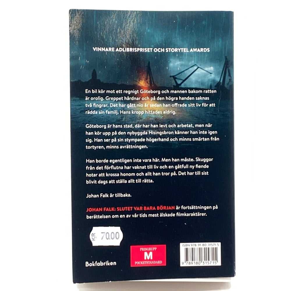 Johan Falk Thrillerbok av Anders Nilsson - Homy Secondhand Online