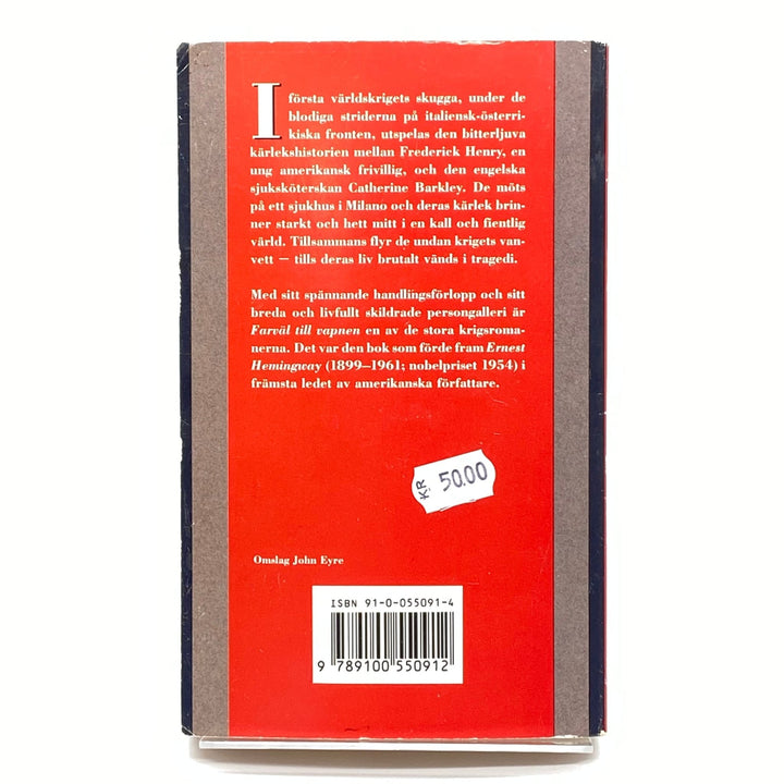 Vintage Ernest Hemingway bok Farväl till vapnen - Homy Secondhand Online