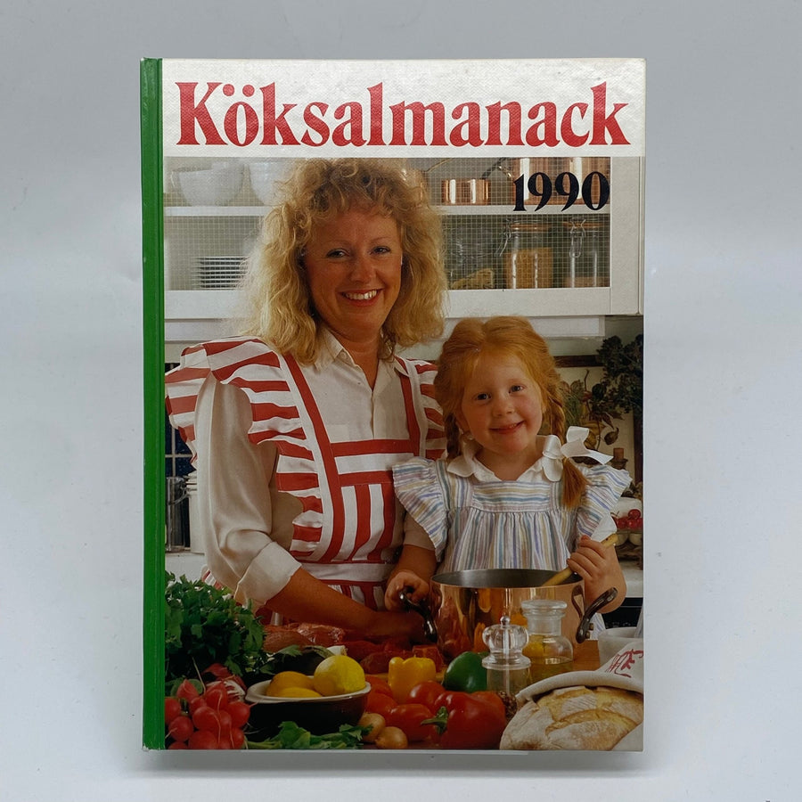 Köksalmanack från 1990 med matrecept och tips - Homy Secondhand Online