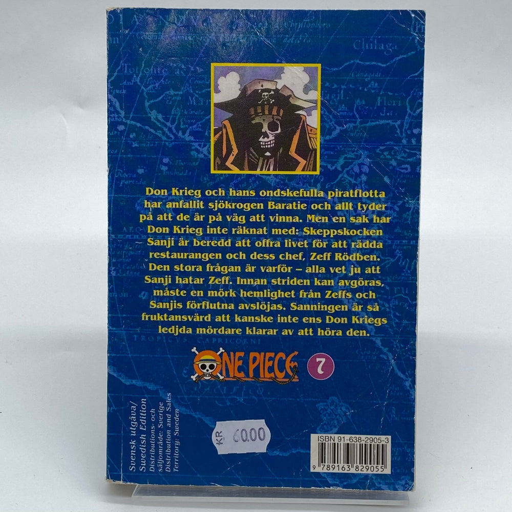 One Piece Manga Volym 7 på Svenska - Homy Secondhand Online