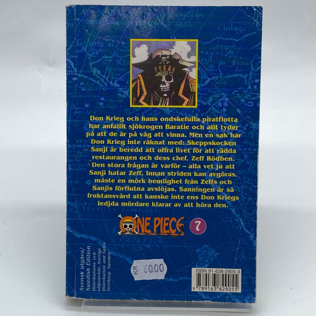 One Piece Manga Volym 7 på Svenska - Homy Secondhand Online