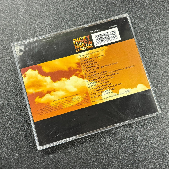 Ricky Martin - La Historia (CD) - Homy Secondhand Online