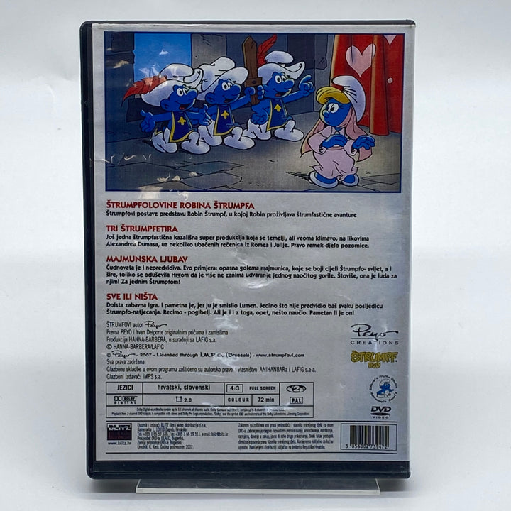 Smurfarna DVD säsong 8 kroatisk version