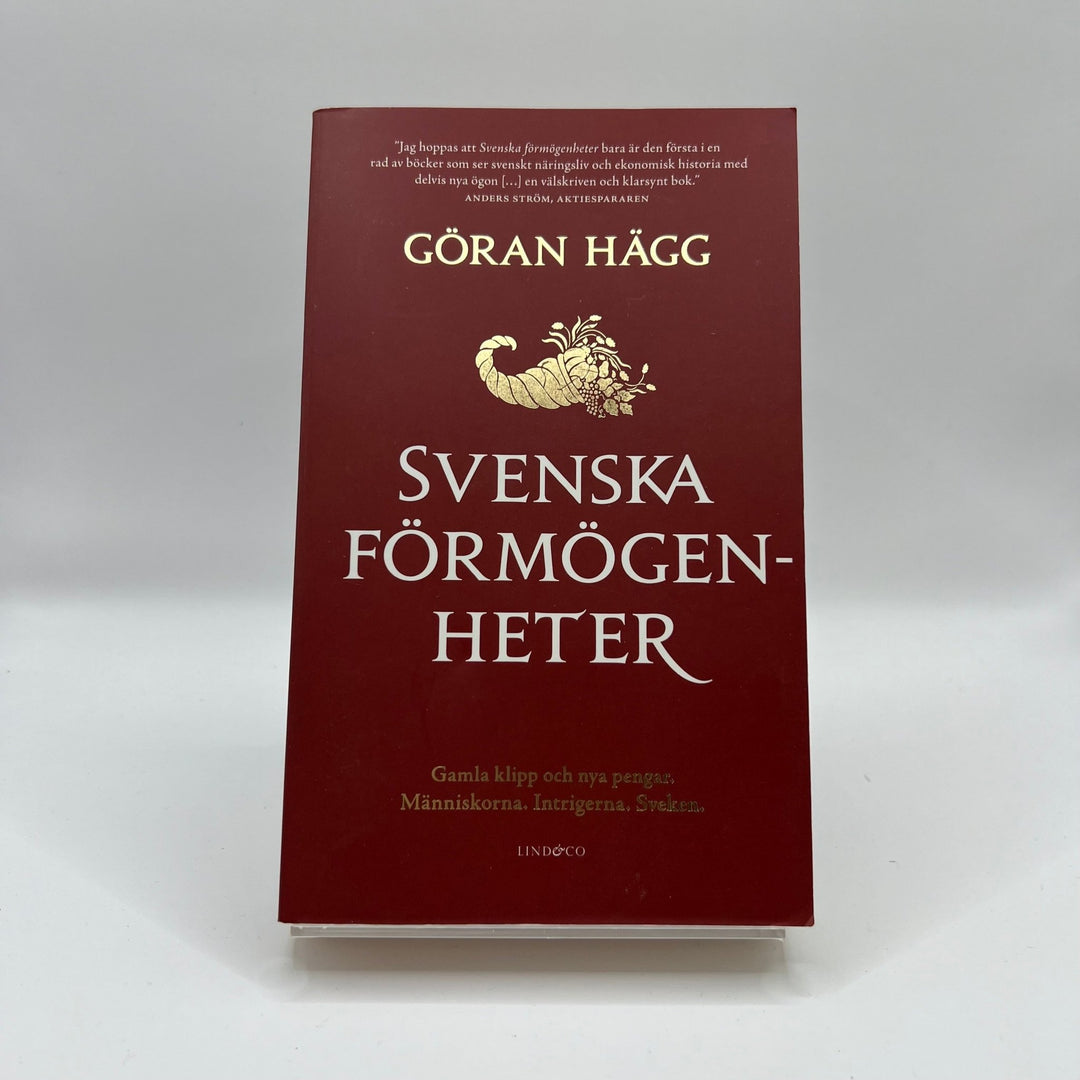 Svenska Förmögenheter av Göran Hägg - Homy Secondhand Online