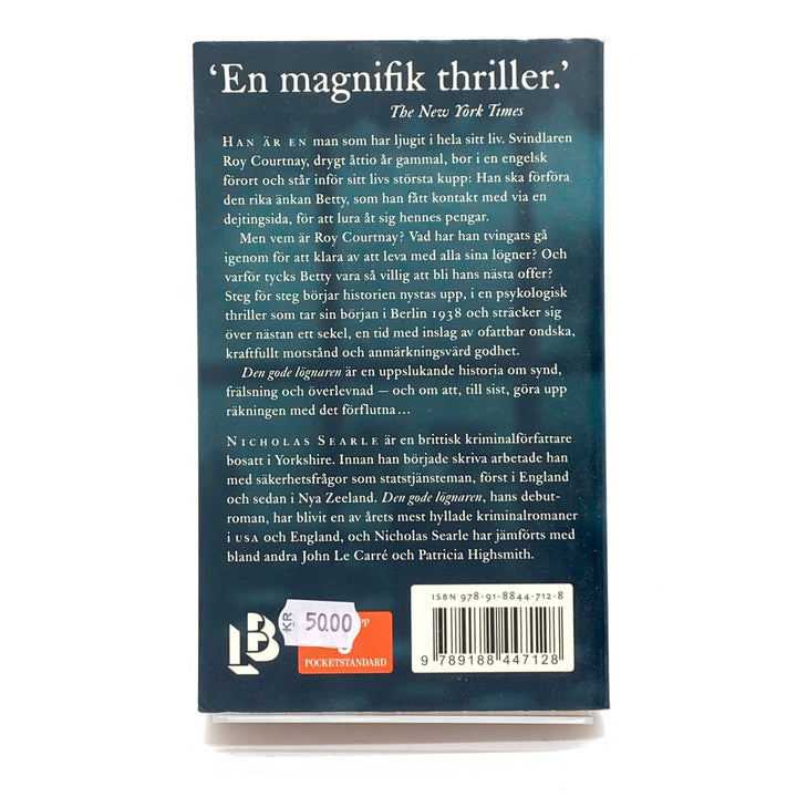 Nicholas Searle Den Gode Lögnaren Bok - Homy Secondhand Online