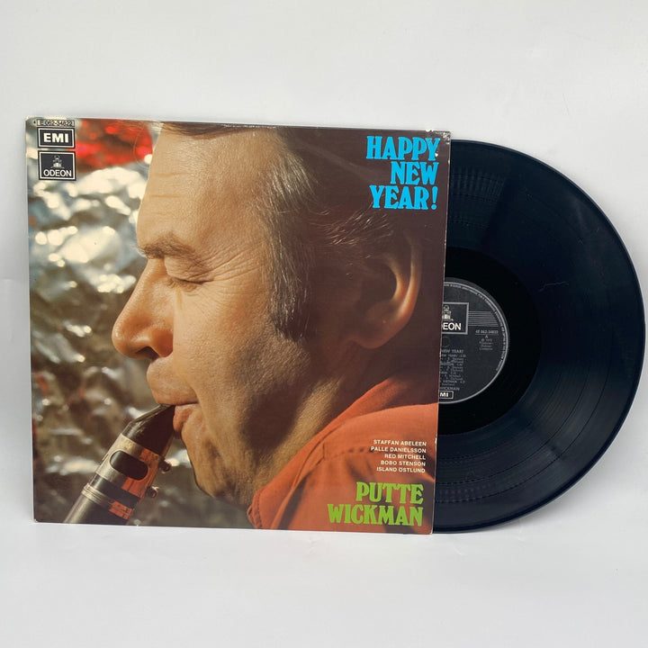 Putte Wickman "Happy New Year" Vinylskiva - Homy Secondhand Online