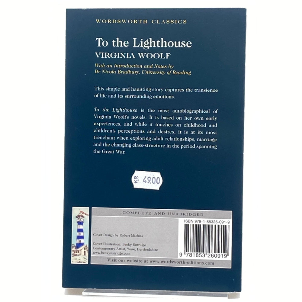 Klassisk Roman To the Lighthouse av Virginia Woolf - Homy Secondhand Online