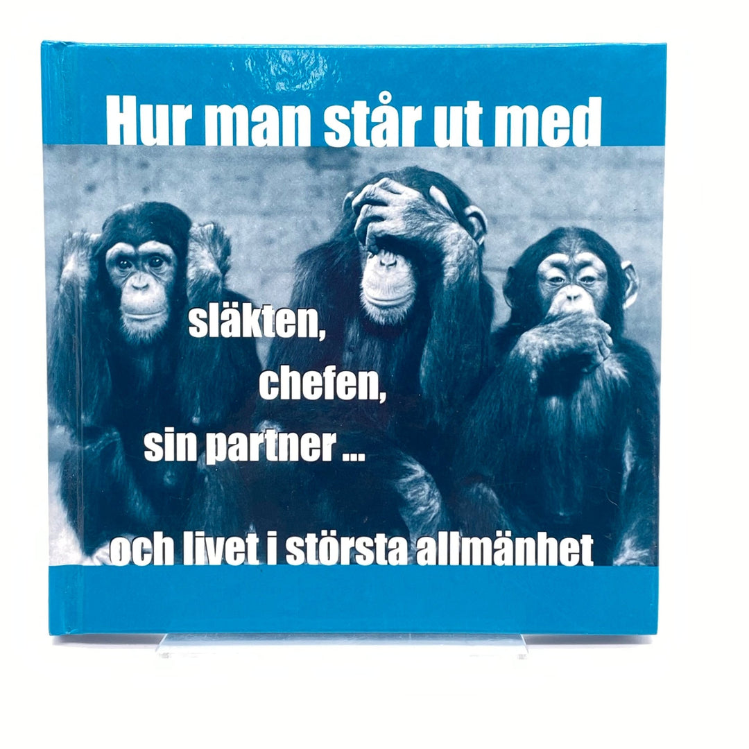 Blå bok om social framgång med apor - Homy Secondhand Online