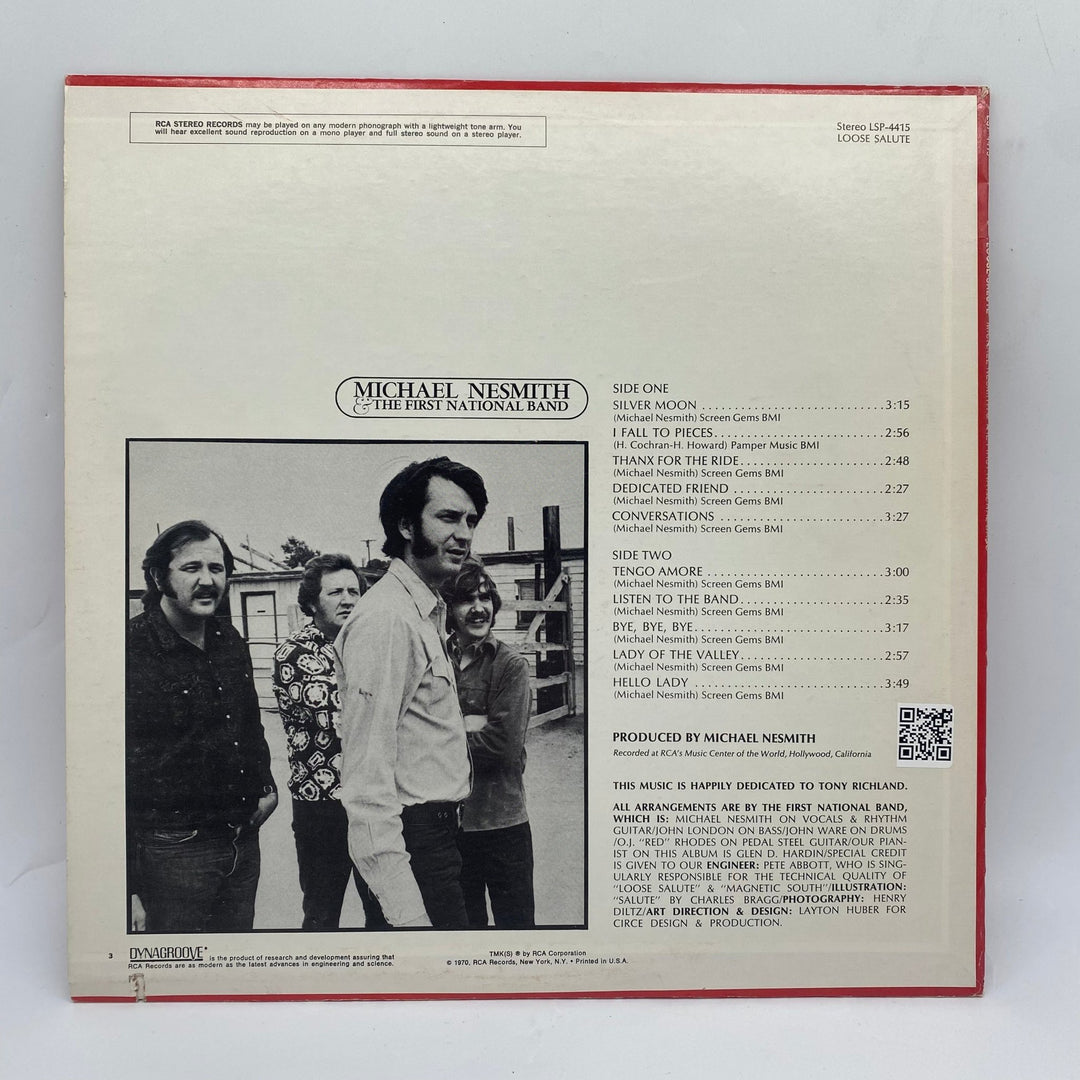 Michael Nesmiths klassiska vinylalbum Loose Salute - Homy Secondhand Online