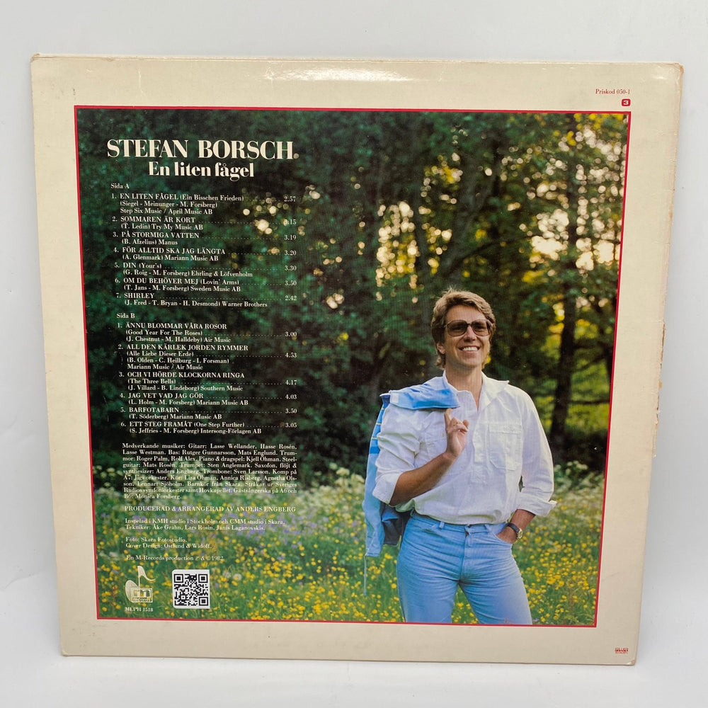 Stefan Borsch "En liten fågel" Vinylskiva 1980s - Homy Secondhand Online
