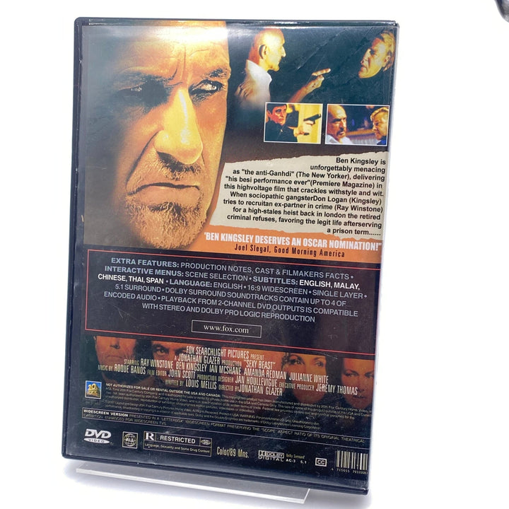 Sexy Beast DVD Collector's Edition Widescreen - Homy Secondhand Online