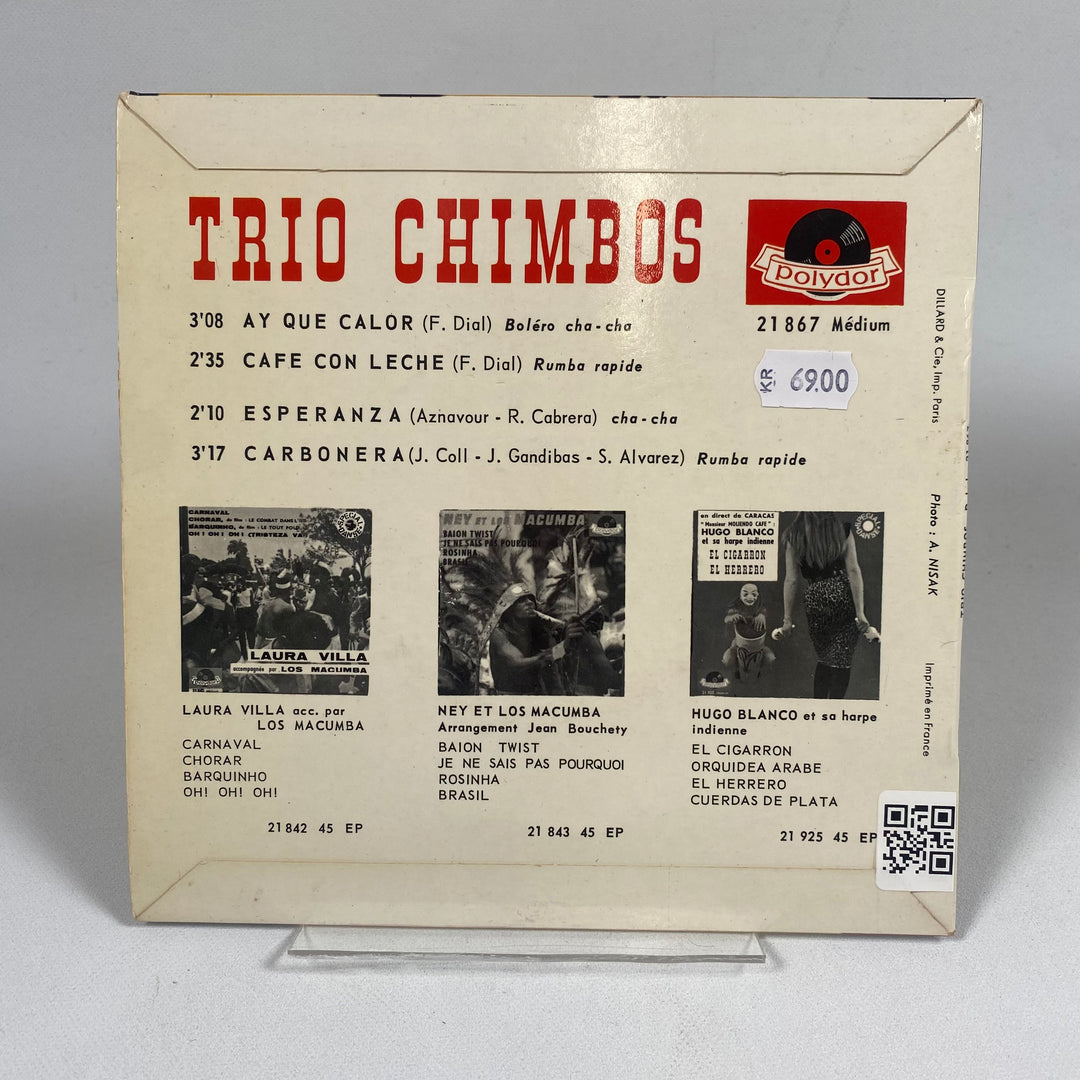 Retro vinylskiva Trio Chimbos från Polydor