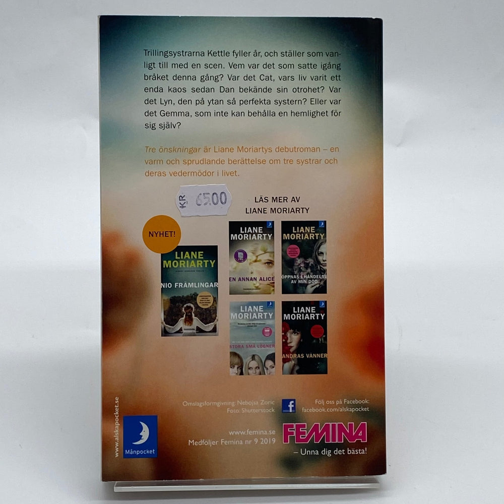 Liane Moriarty Tre Önskningar Pocketbok - Homy Secondhand Online