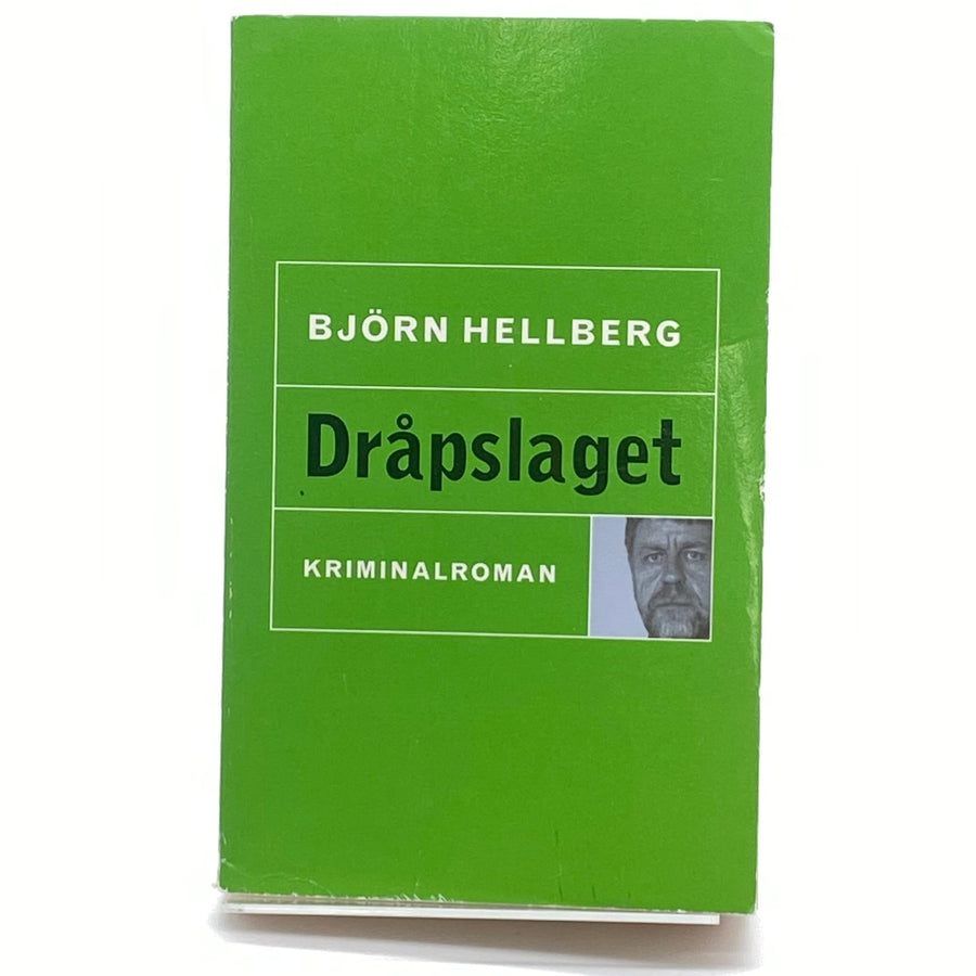 Grön kriminalroman Dråpslaget av Björn Hellberg - Homy Secondhand Online