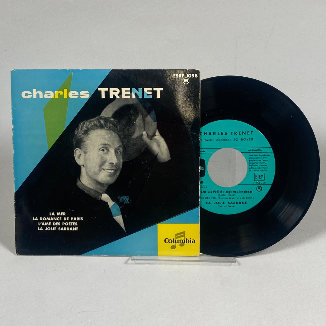 Charles Trenet Retro Vinylskiva Columbia