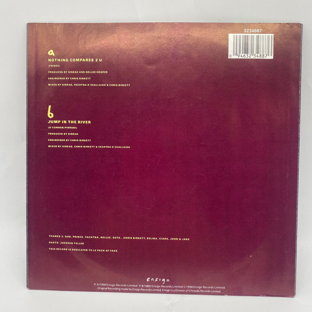 Sinéad O'Connor Vinylsingel - Nothing Compares 2 U - Homy Secondhand Online