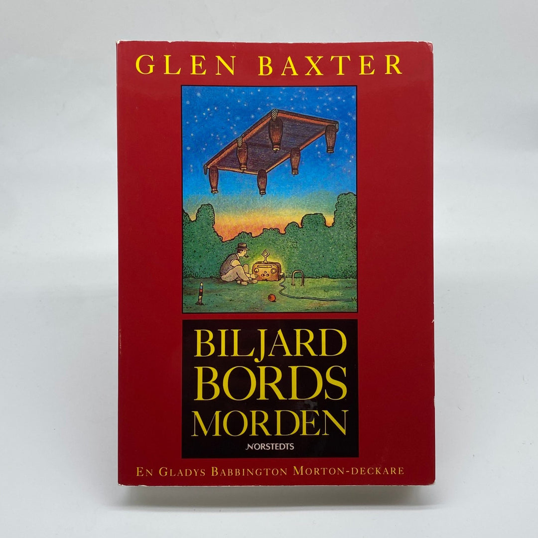 Glen Baxters roliga berättelser i "Biljardbordsmorden" - Homy Secondhand Online