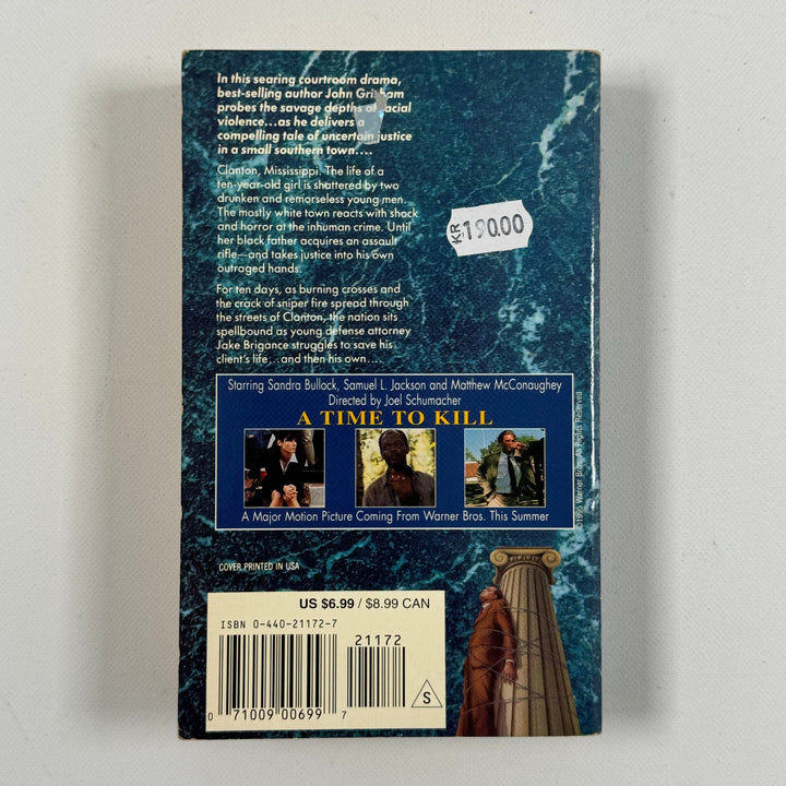 John Grisham: A Time to Kill - Spännande Rättsdrama Bok - Homy Secondhand Online