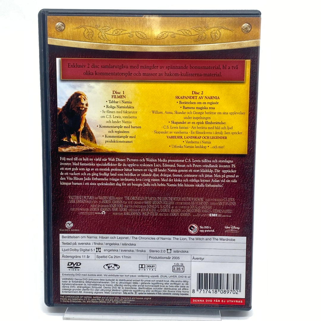 Narnia Häxan och Lejonet DVD Specialutgåva