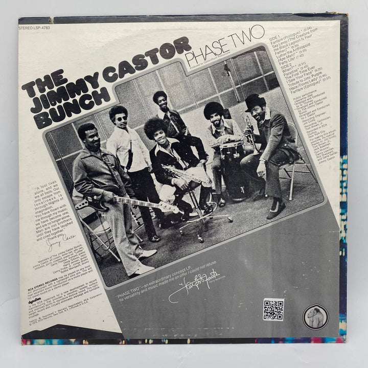 Vinylskiva The Jimmy Castor Bunch Phase Two - Homy Secondhand Online