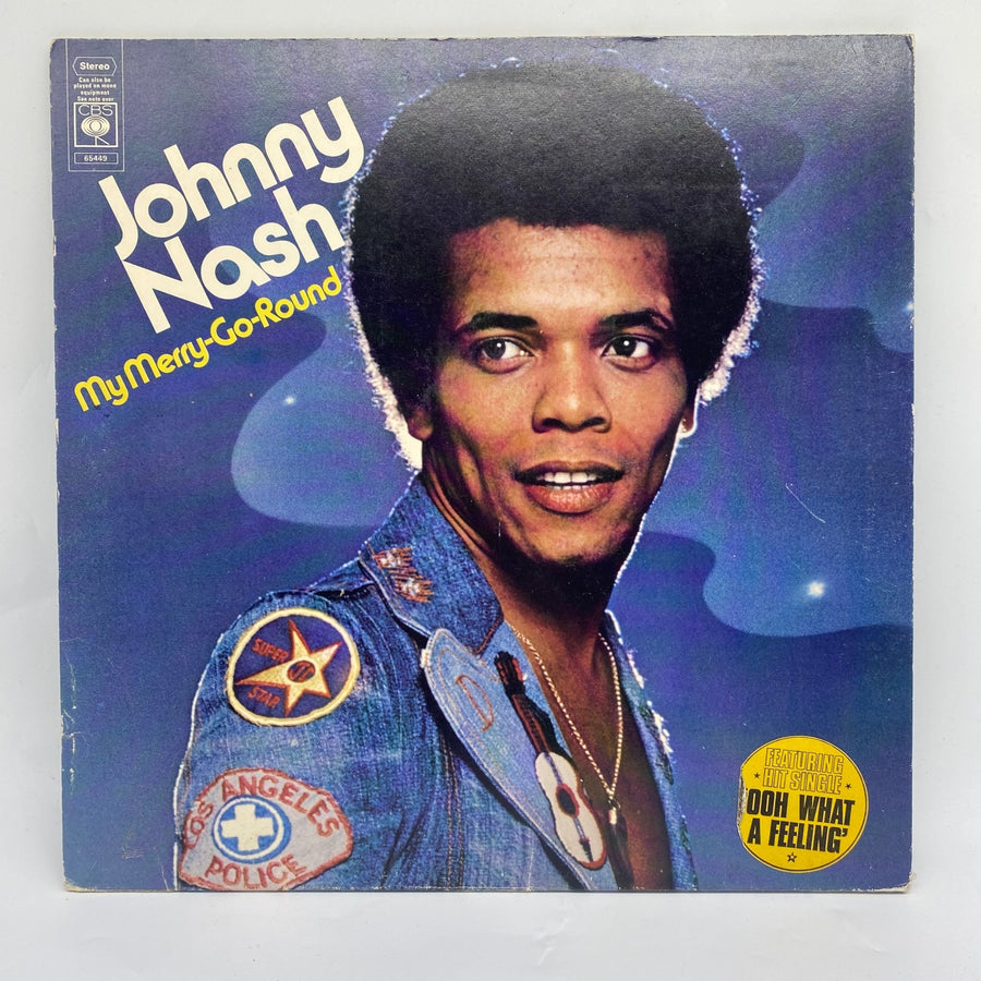 Johnny Nash Vinylskiva “My Merry - Go - Round” 1973 - Homy Secondhand Online