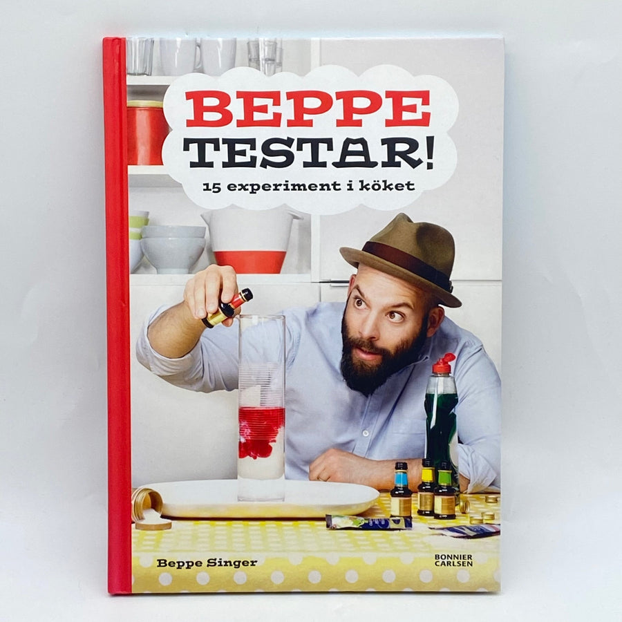 Beppe Testar Experimentbok för Köket Bonnier Carlsen - Homy Secondhand Online