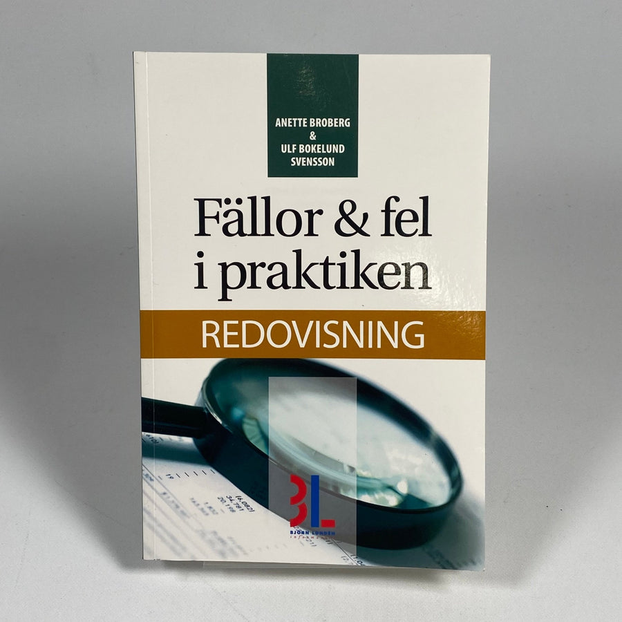 Praktisk vägledning i redovisning – Anette och Ulf - Homy Secondhand Online