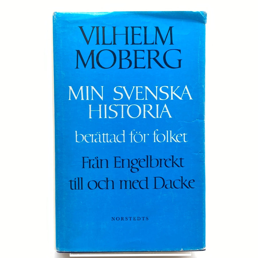 Blå bok Min Svenska Historia av Moberg - Homy Secondhand Online
