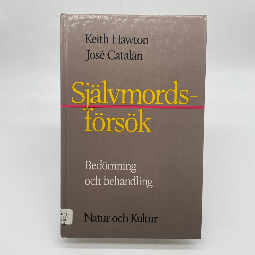 Självmordsförsök - Bedömning, Behandling, Expertkunskap - Homy Secondhand Online