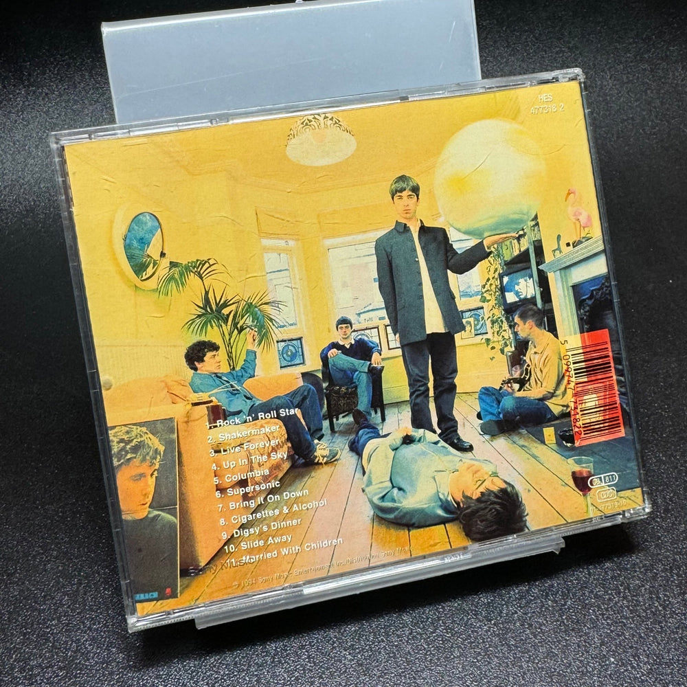 Oasis Definitely Maybe CD – Klassisk Britpop Musik - Homy Secondhand Online