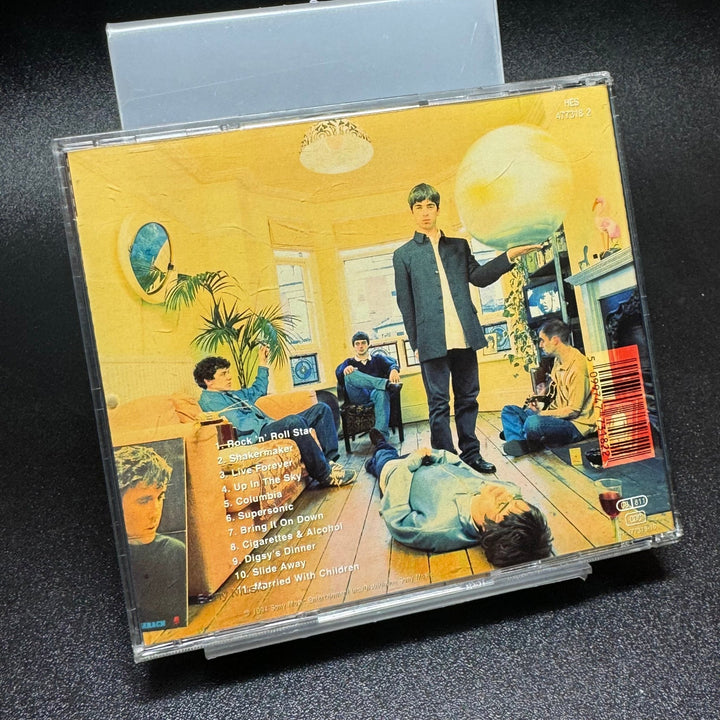 Oasis Definitely Maybe CD – Klassisk Britpop Musik - Homy Secondhand Online