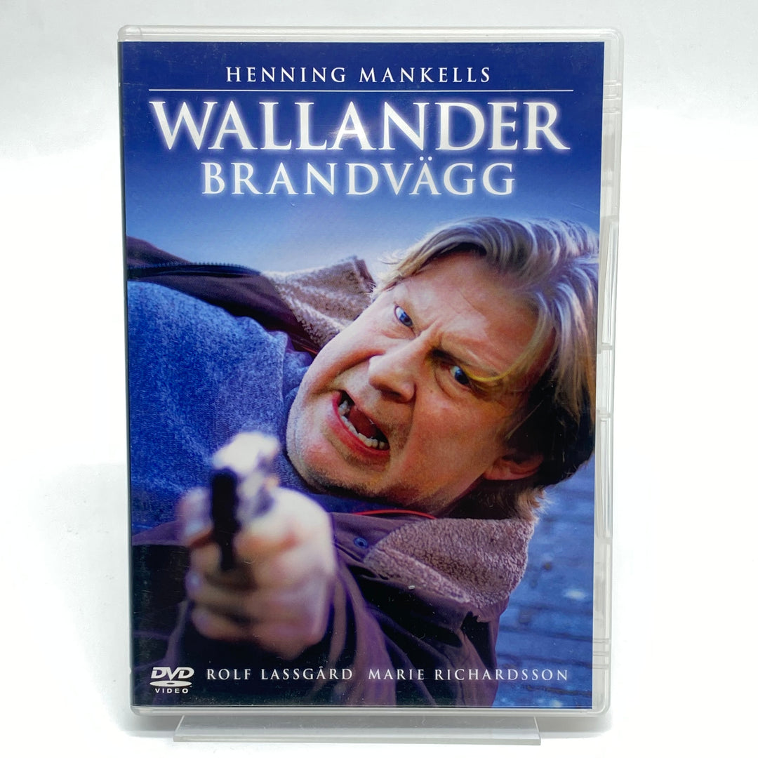 Wallander Brandvägg DVD Henning Mankell Thriller