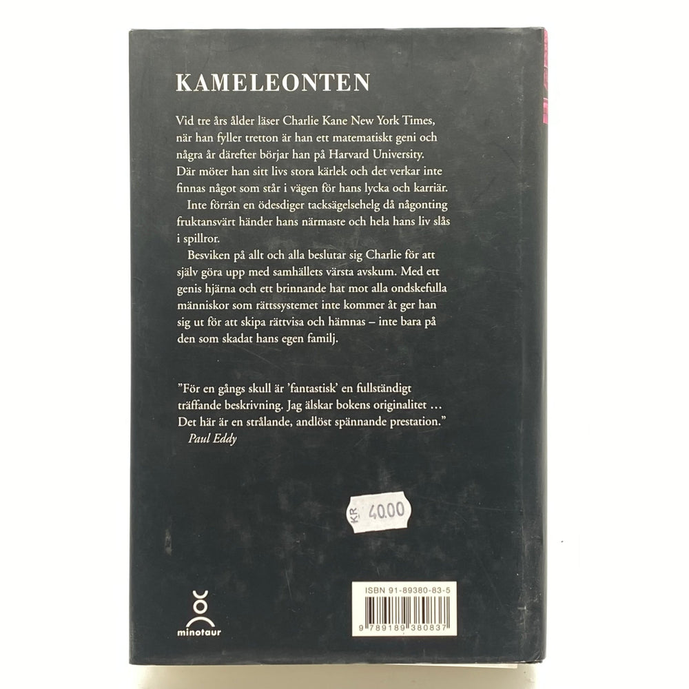 Kameleonten av Jules Hardy kriminalroman - Homy Secondhand Online