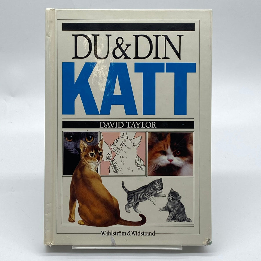 Vintage Bok Du & Din Katt David Taylor - Homy Secondhand Online
