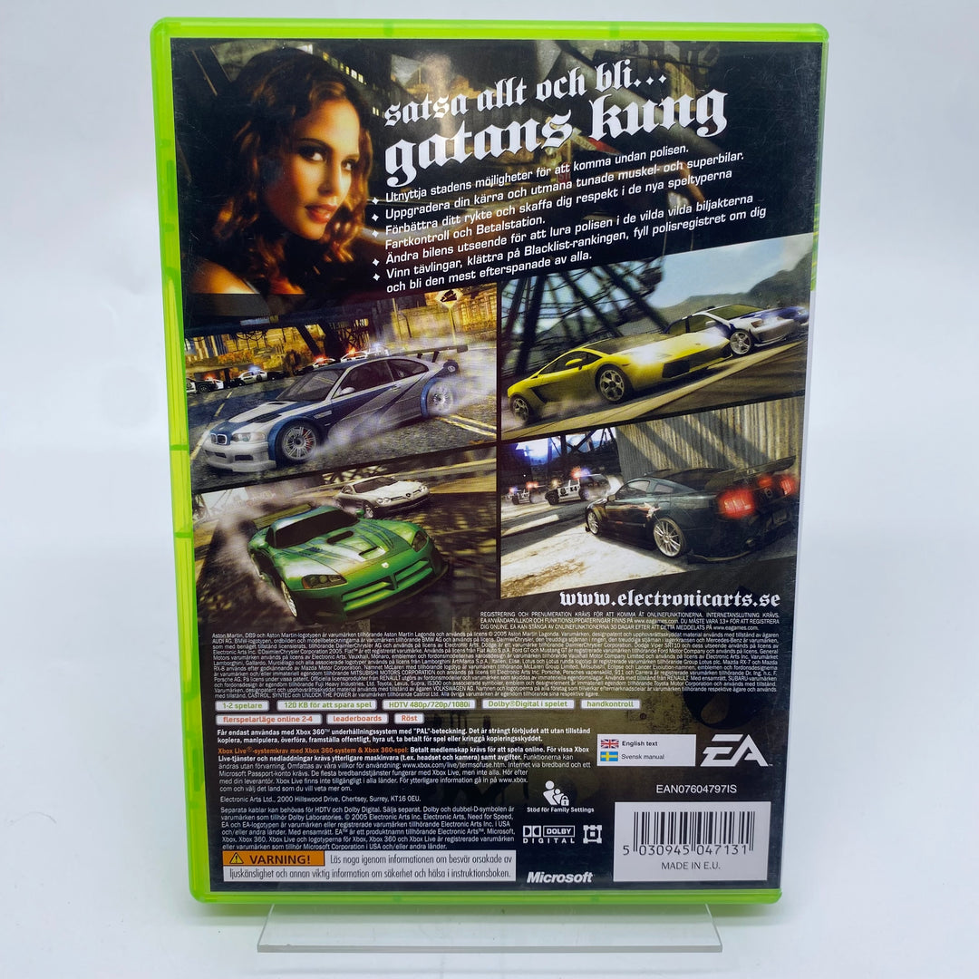 Need for Speed: Most Wanted Xbox 360-spel