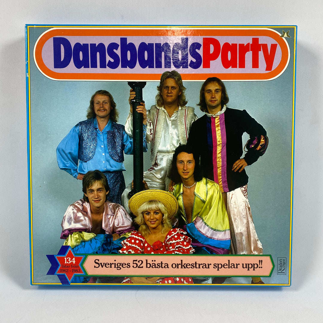 DansbandsParty Skivsamling Retro Unik Vinyl 52 Orkestrar