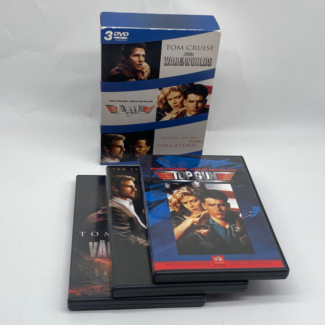 Tom Cruise-filmset på DVD, mycket gott skick