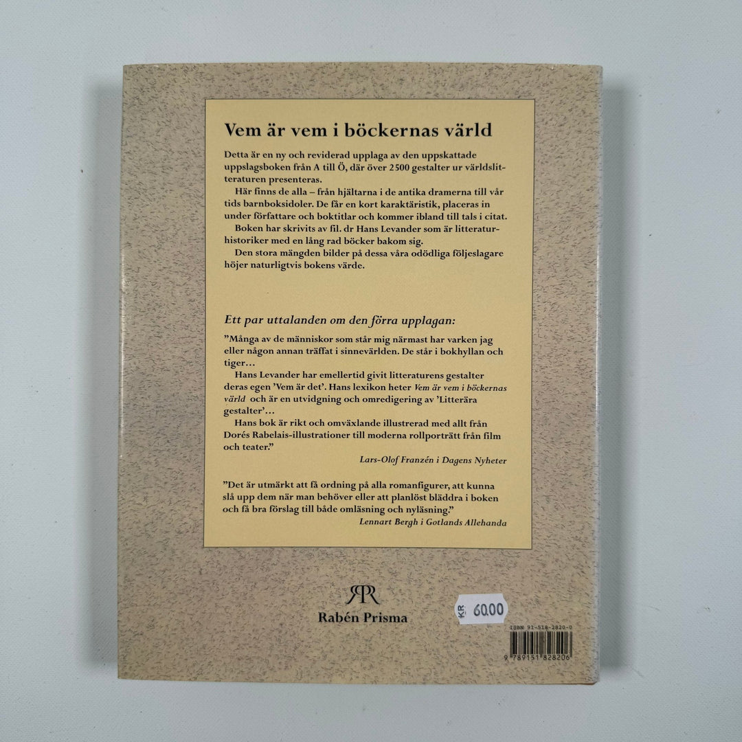 Vem är vem i litteraturens värld - Homy Secondhand Online